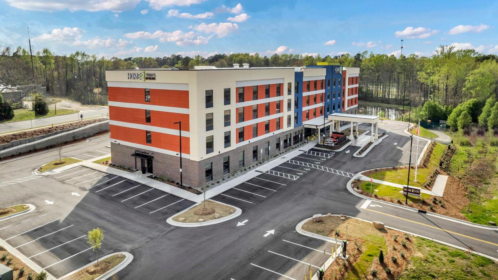 Home2 Suites By Hilton Raleigh West Lenovo Center Eksteriør billede